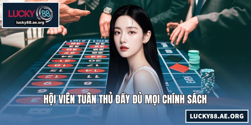 Hội viên tuân thủ đầy đủ mọi chính sách